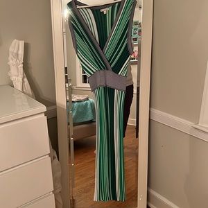 NEW EVA MENDES SIZE XL KNIT MAXI DRESS